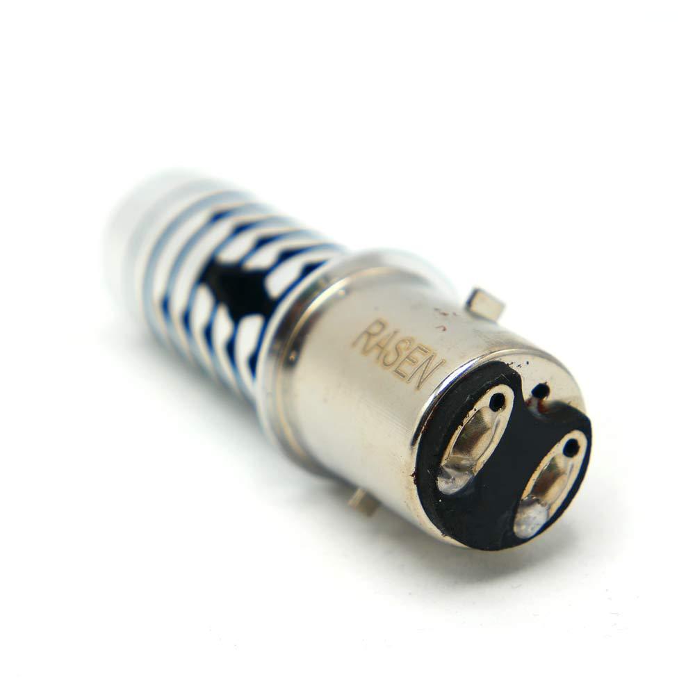 Foto 6 pulgar | Foco De Faro Media Vuelta Con Lupa Hiper Led Con Vela Para Motocicleta