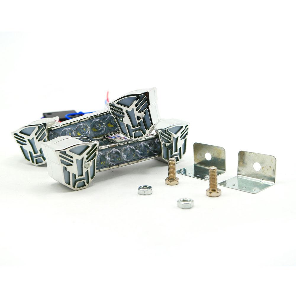 Foto 1 | Barra Led Decorativa Tipo Transformers Luz Estrobo Para Motocicleta