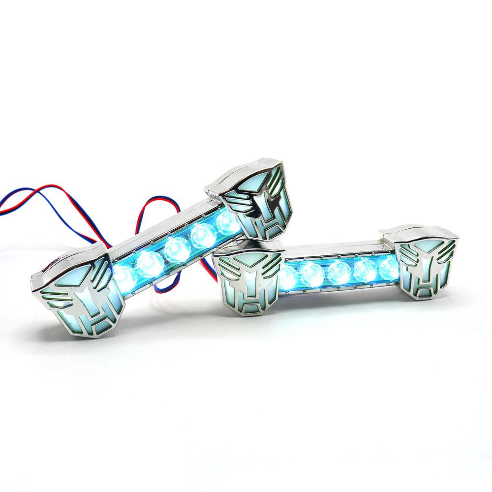 Foto 3 pulgar | Barra Led Decorativa Tipo Transformers Luz Estrobo Para Motocicleta