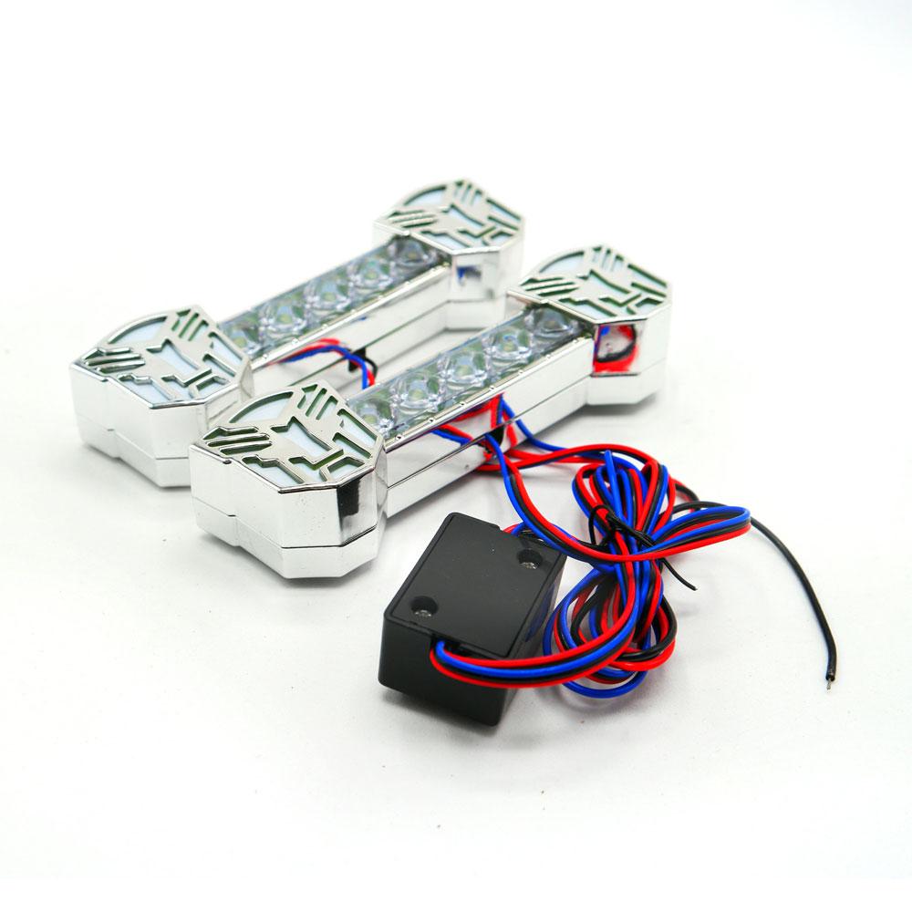 Foto 5 pulgar | Barra Led Decorativa Tipo Transformers Luz Estrobo Para Motocicleta