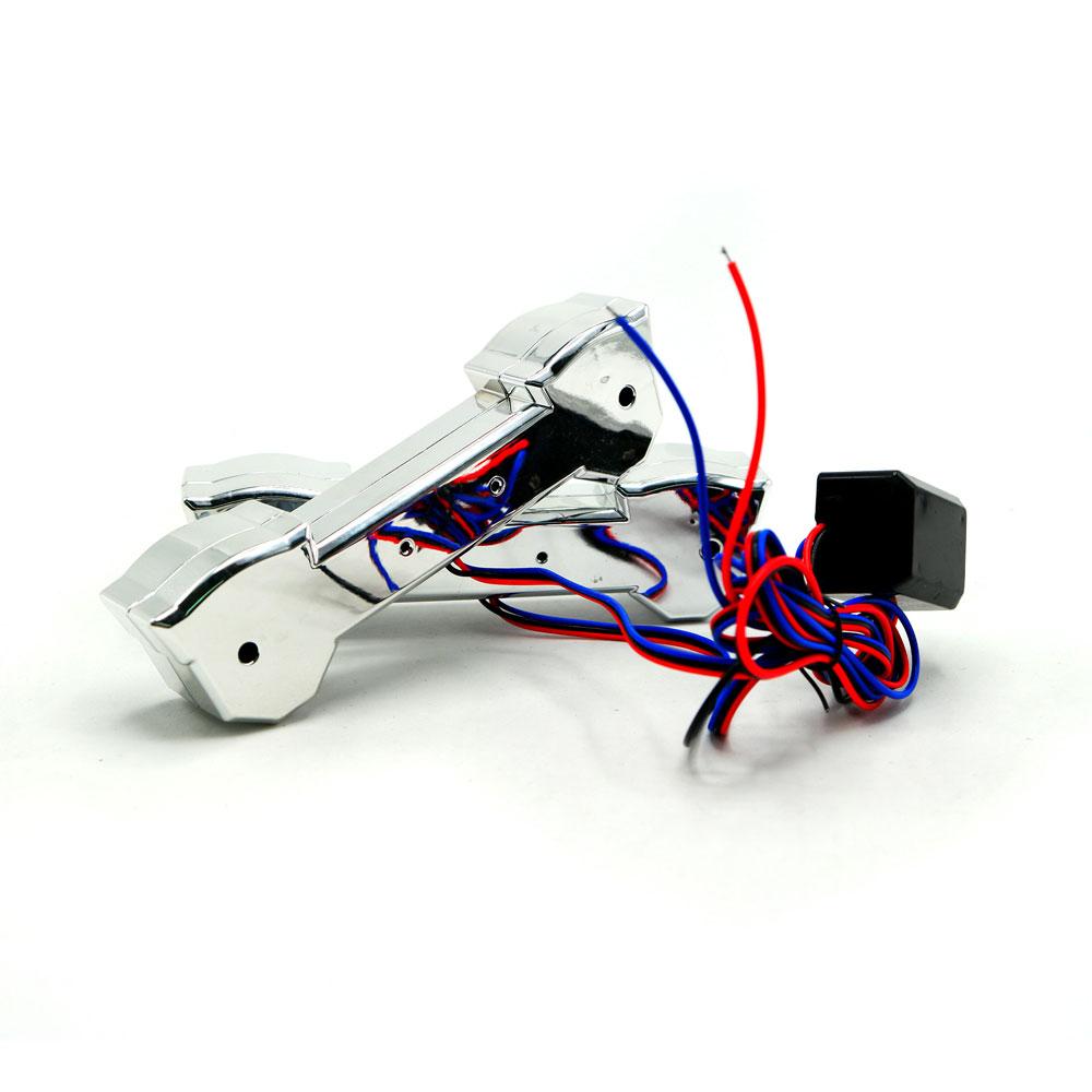 Foto 7 pulgar | Barra Led Decorativa Tipo Transformers Luz Estrobo Para Motocicleta