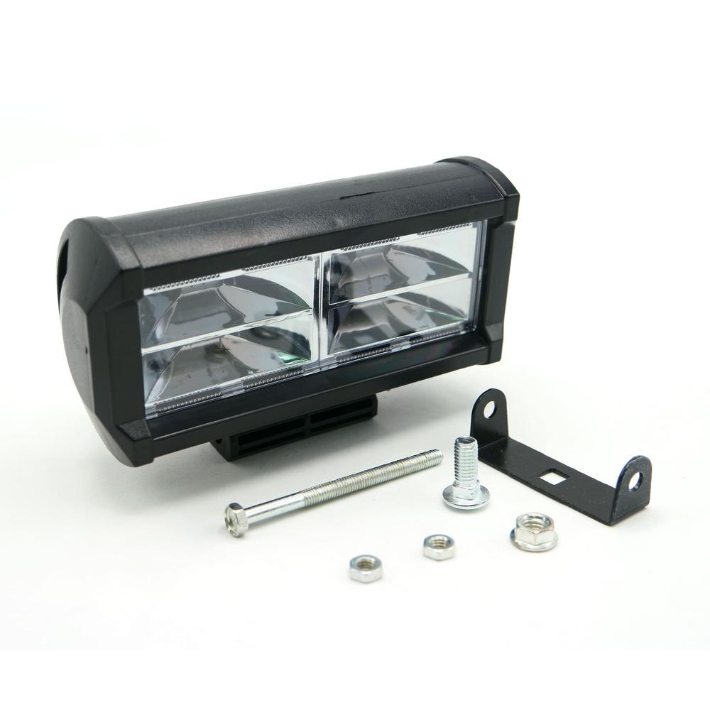 Foto 3 pulgar | Barra Led 4 Celdas 12 Led Con Luz Alta,baja Y Estrobo Para Motocicleta