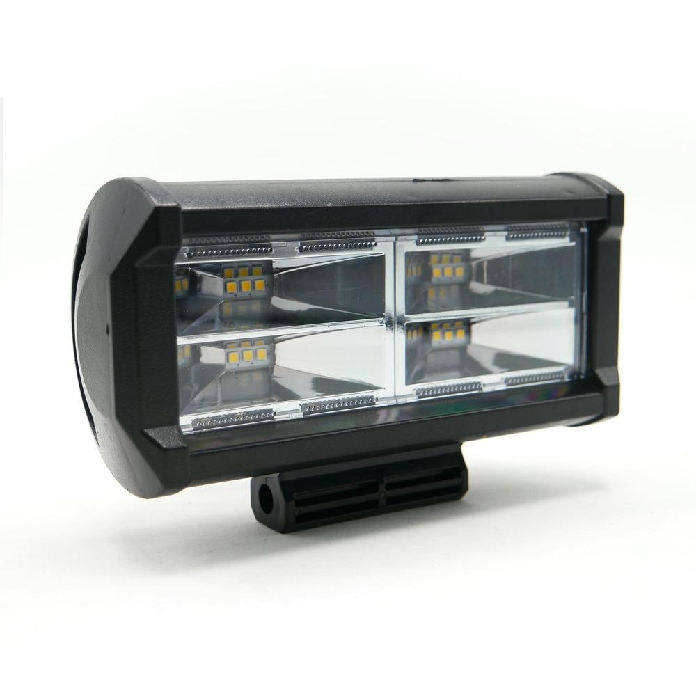 Foto 5 pulgar | Barra Led 4 Celdas 12 Led Con Luz Alta,baja Y Estrobo Para Motocicleta