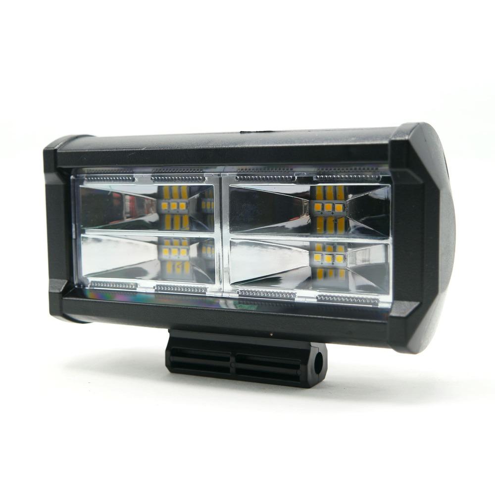 Foto 6 pulgar | Barra Led 4 Celdas 12 Led Con Luz Alta,baja Y Estrobo Para Motocicleta