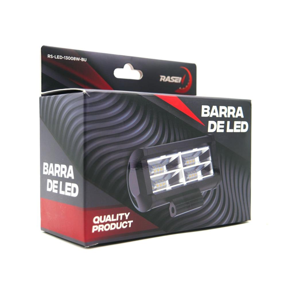 Foto 9 pulgar | Barra Led 4 Celdas 12 Led Con Luz Alta,baja Y Estrobo Para Motocicleta