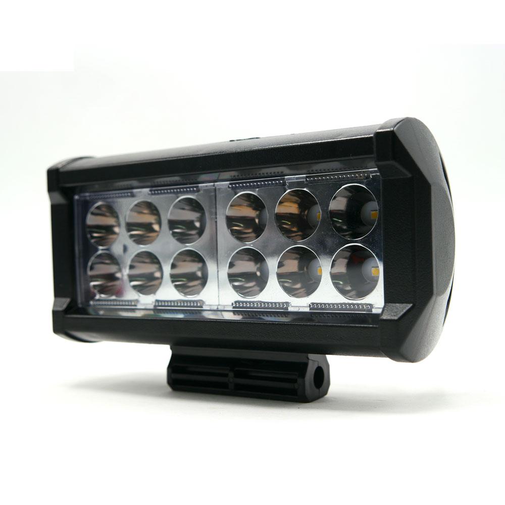 Foto 5 | Barra Led Doble Fila 12 Led Con Luz Alta, Baja Y Estrobo Para Motocicleta