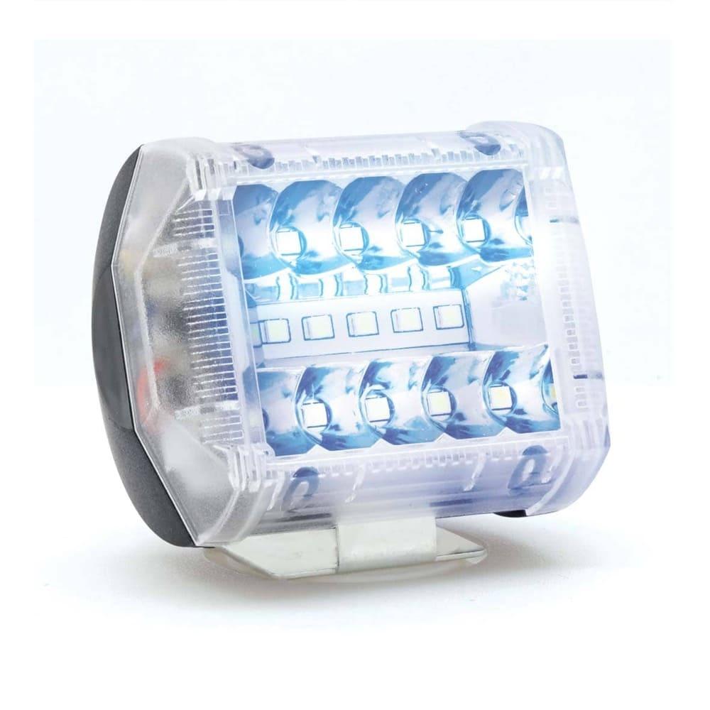 Foto 4 pulgar | Faro Auxiliar Led Con Estrobo 15 Led Con Luz De Contorno Lateral Para Motocicleta