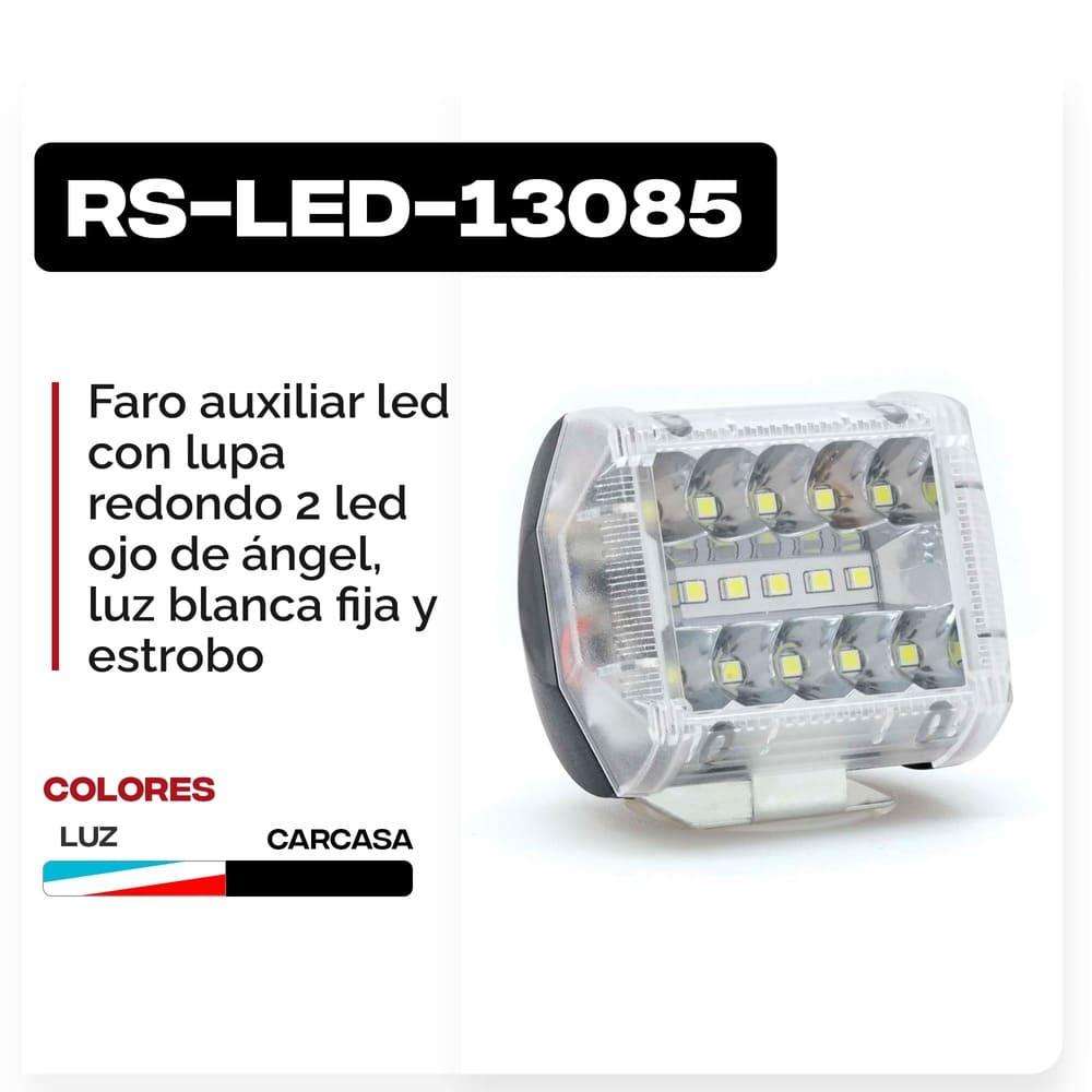 Foto 6 pulgar | Faro Auxiliar Led Con Estrobo 15 Led Con Luz De Contorno Lateral Para Motocicleta
