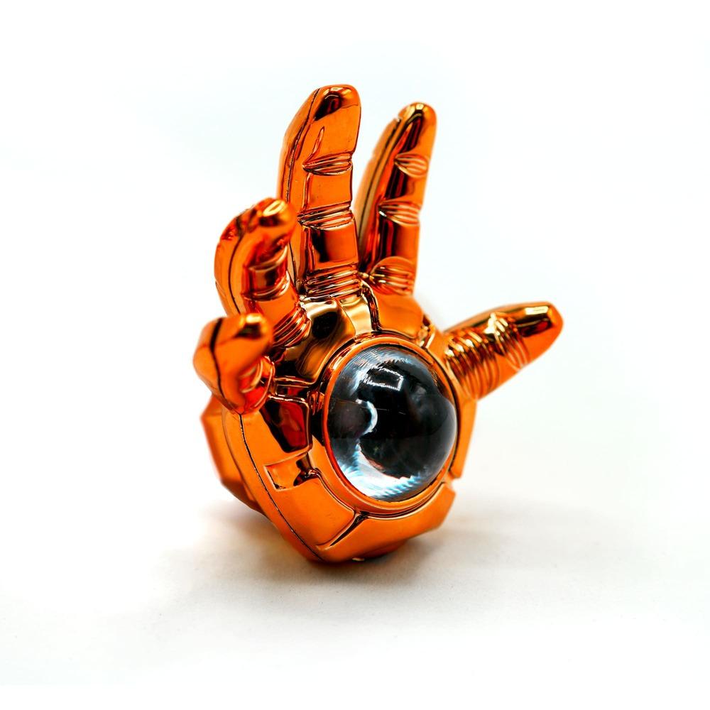 Foto 4 pulgar | Faro Led Decorativo En Forma De Mano Con Estrobo Para Motocicleta