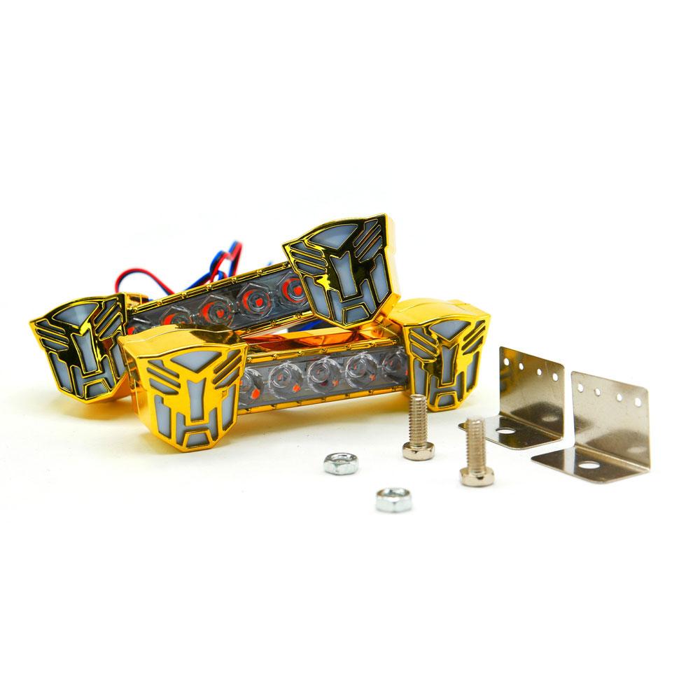 Foto 1 | Barra Led Decorativa Tipo Transformers Luz Estrobo Para Motocicleta