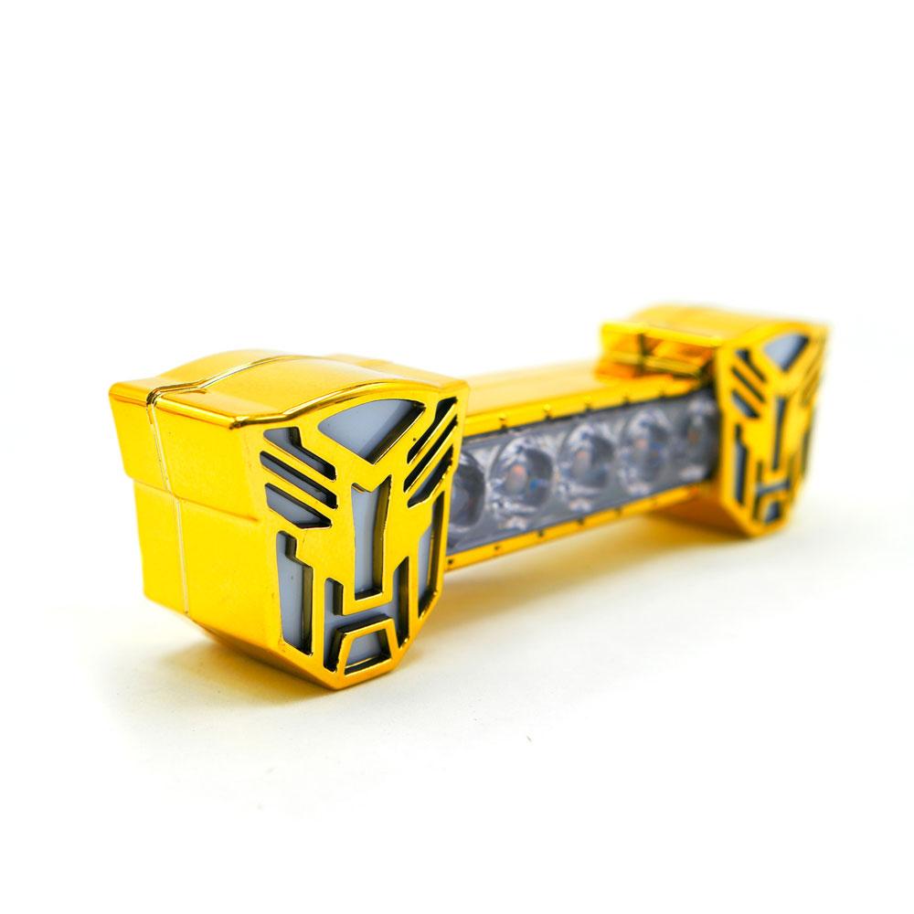 Foto 5 pulgar | Barra Led Decorativa Tipo Transformers Luz Estrobo Para Motocicleta