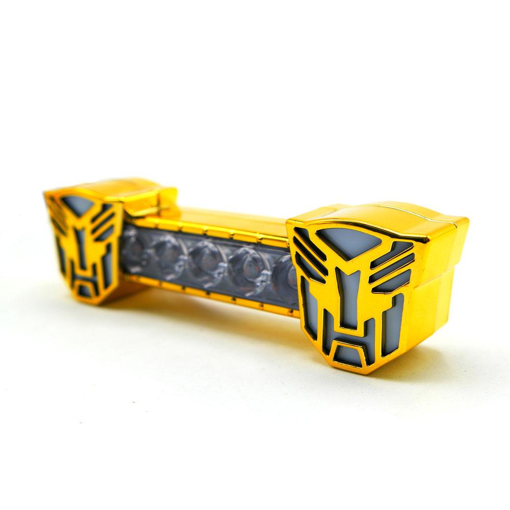 Foto 6 pulgar | Barra Led Decorativa Tipo Transformers Luz Estrobo Para Motocicleta
