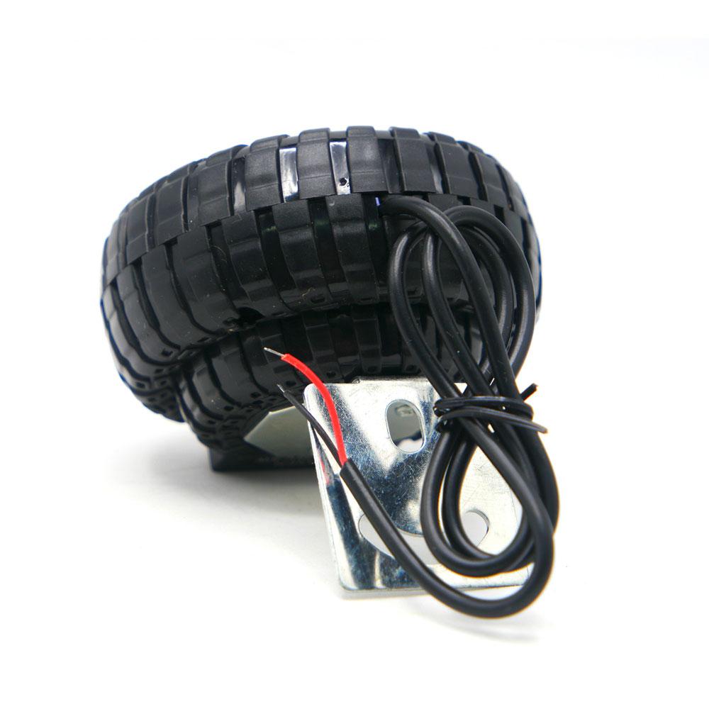 Foto 7 pulgar | Faro Led Blanco Tipo Rueda Con Luz Alta, Baja Y Estrobo Para Motocicleta