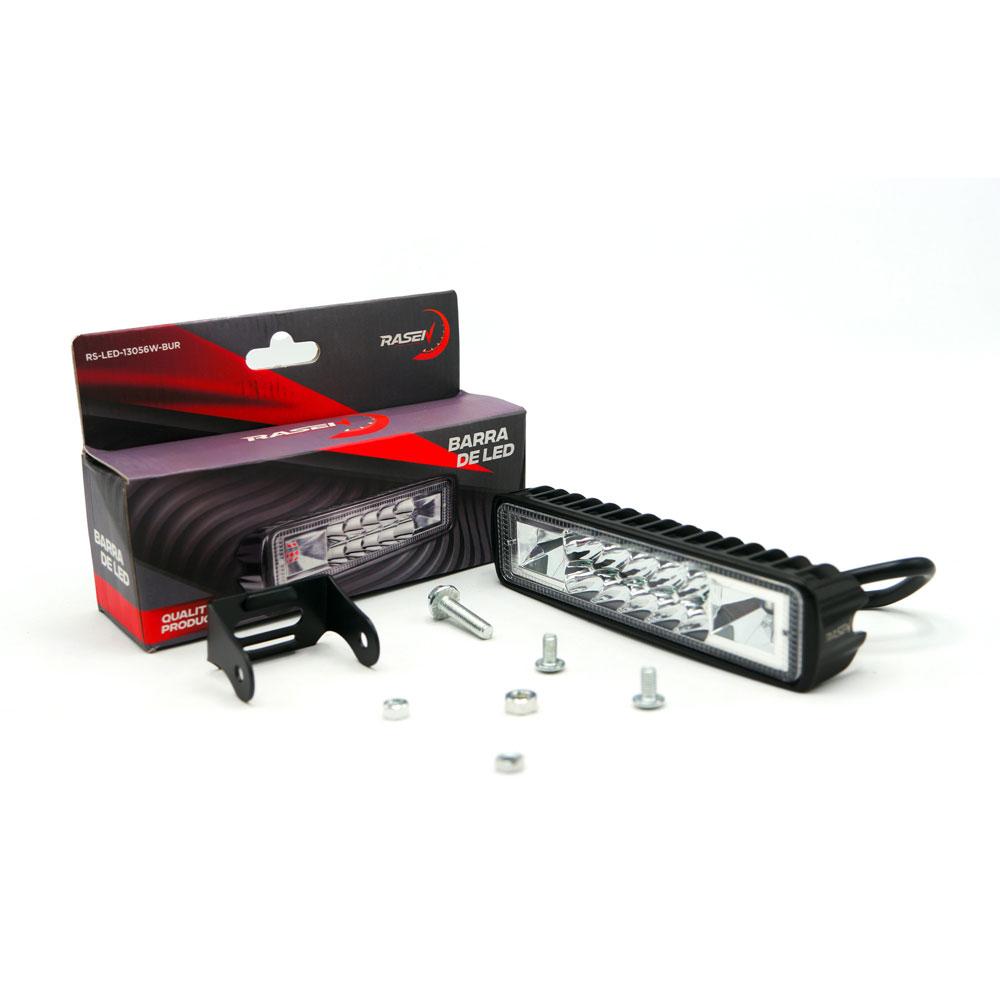 Foto 2 pulgar | Barra 10 Led Blanca 2 Celdas Con Estrobo Para Motocicleta