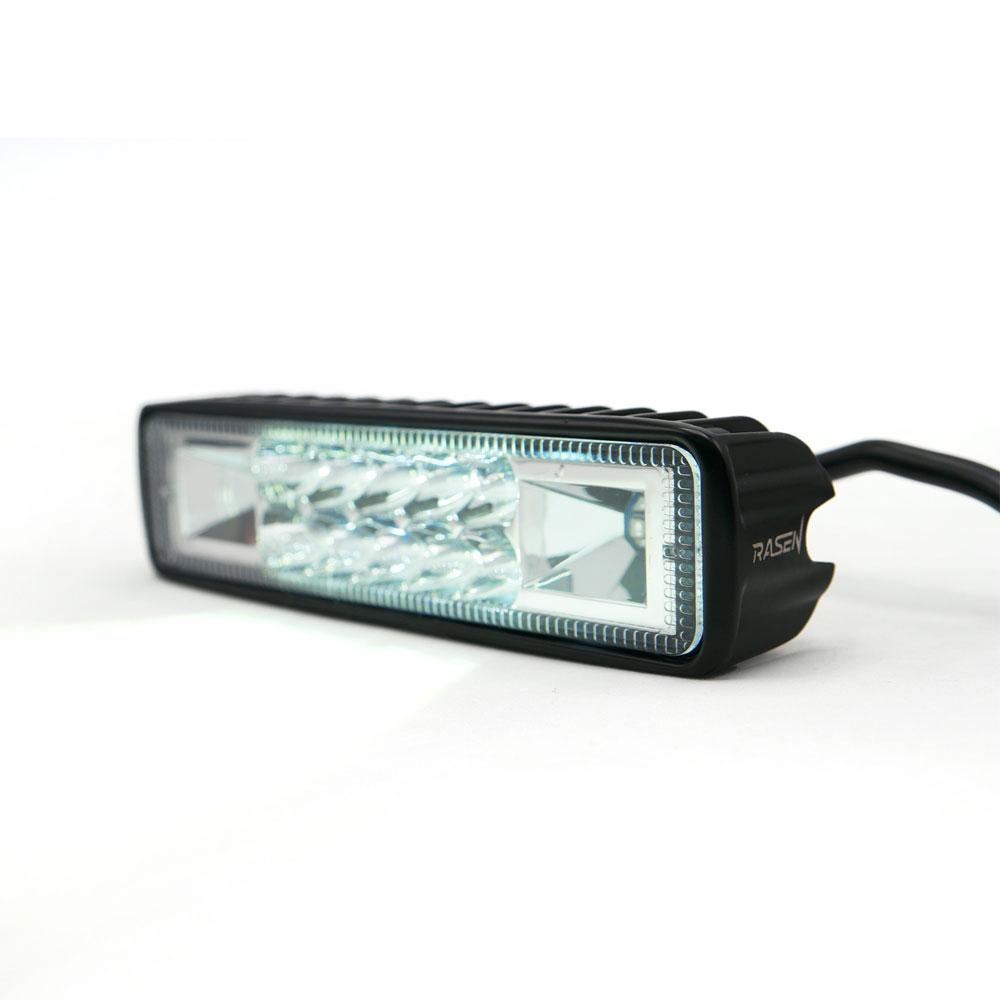 Foto 4 pulgar | Barra 10 Led Blanca 2 Celdas Con Estrobo Para Motocicleta