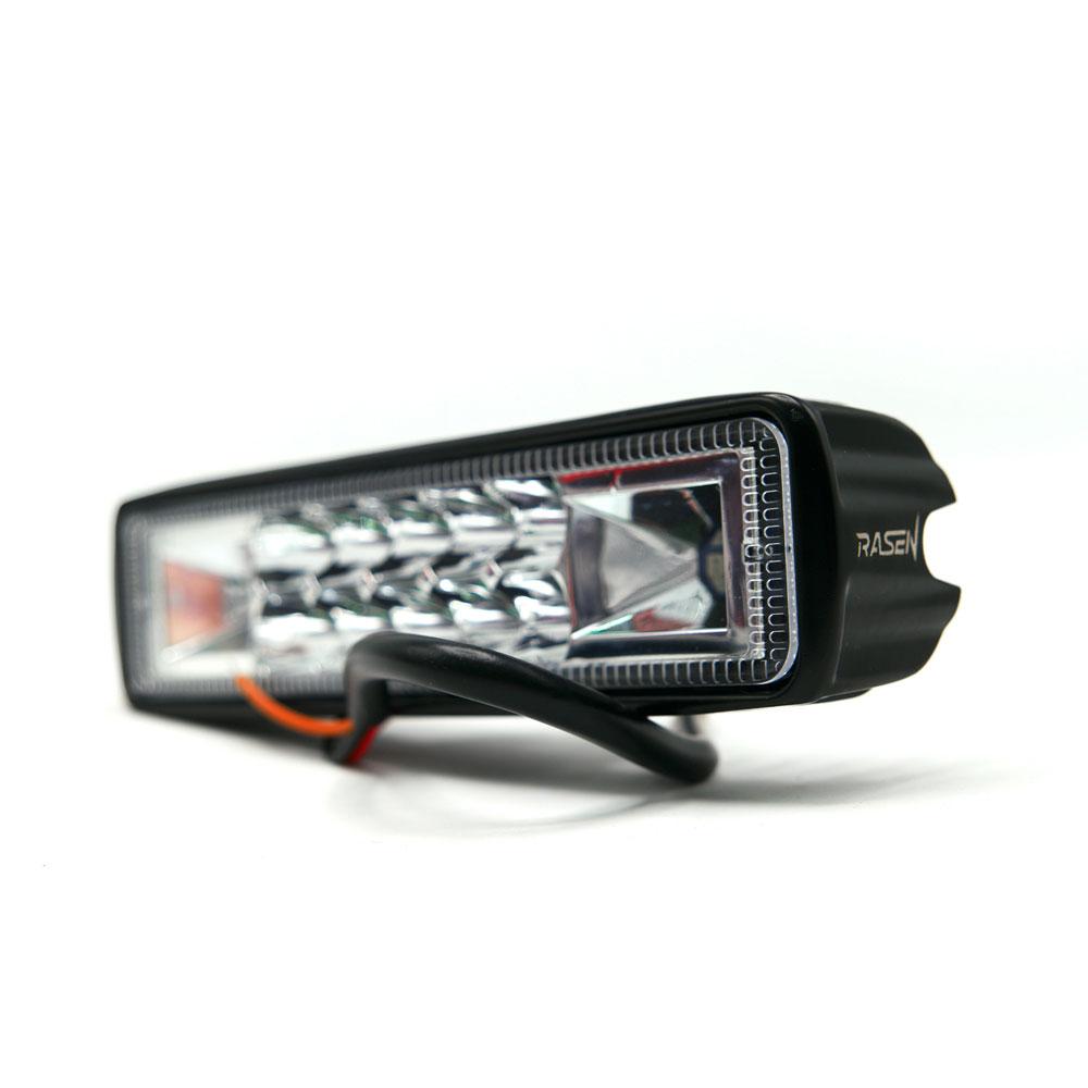 Foto 7 pulgar | Barra 10 Led Blanca 2 Celdas Con Estrobo Para Motocicleta