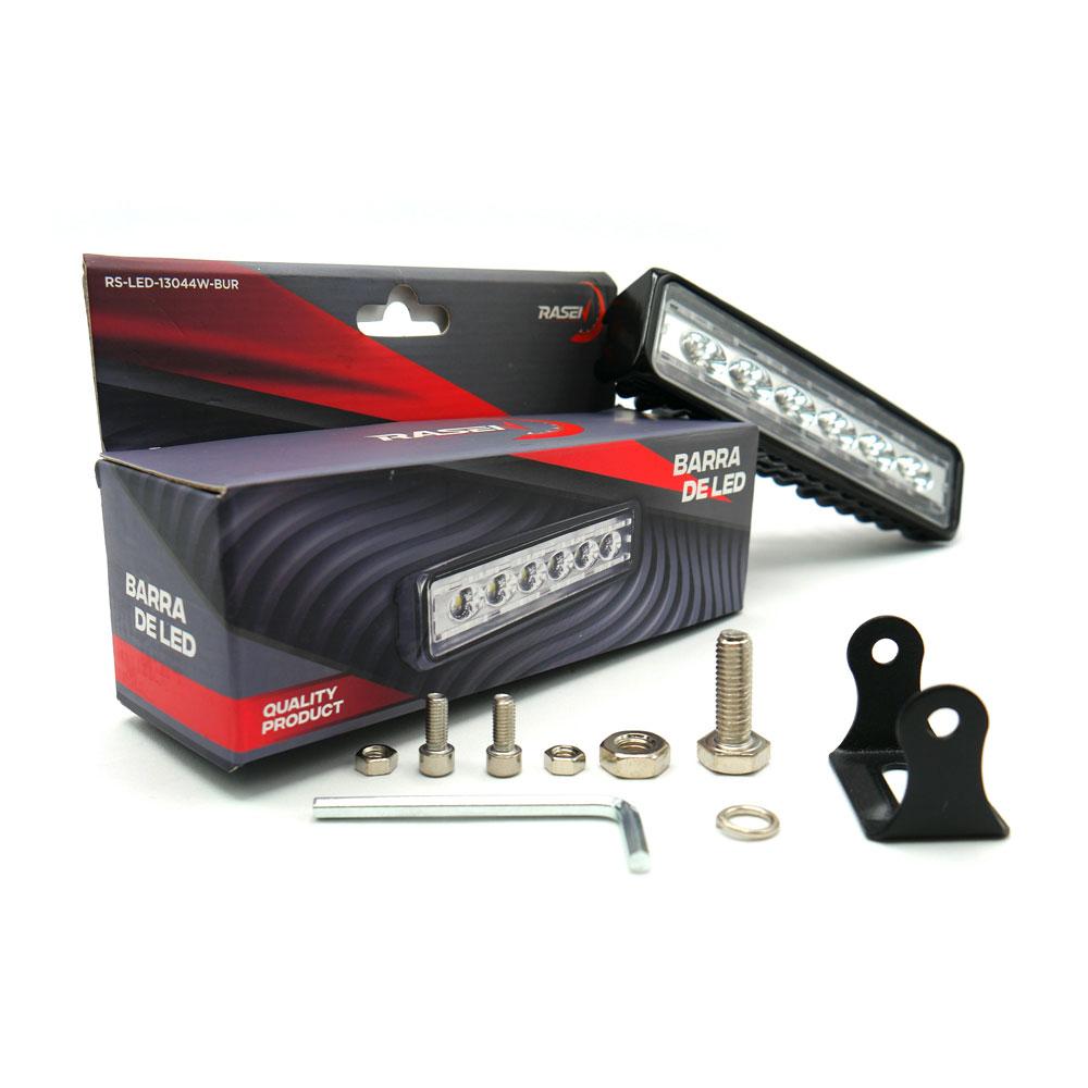Foto 2 pulgar | Barra 6 Led Luz Blanca Contorno Con Estrobo Para Motocicleta