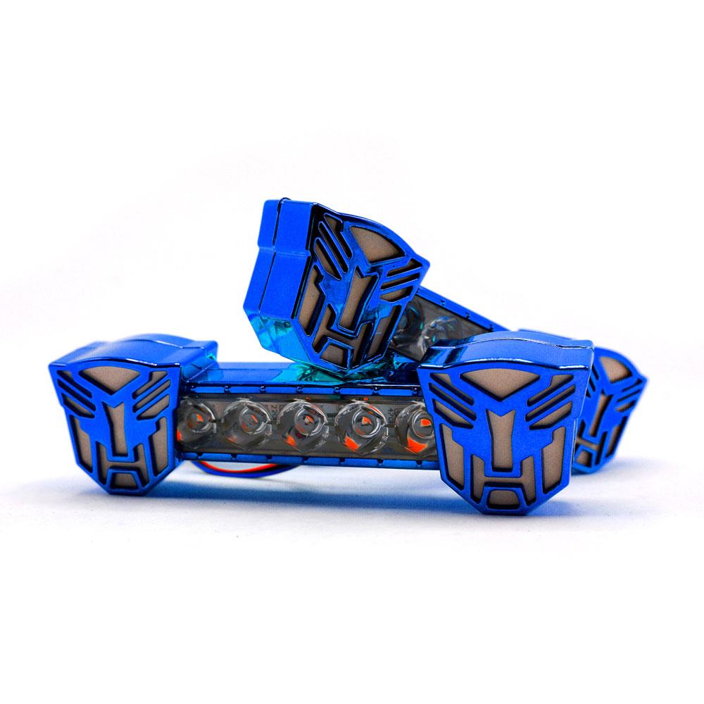Foto 4 pulgar | Barra Led Decorativa Tipo Transformers Luz Estrobo Para Motocicleta