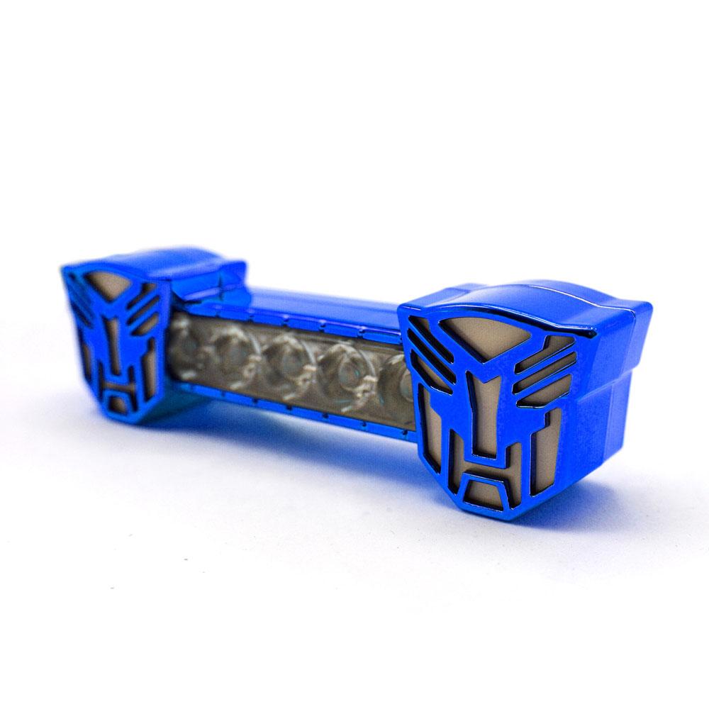 Foto 6 pulgar | Barra Led Decorativa Tipo Transformers Luz Estrobo Para Motocicleta
