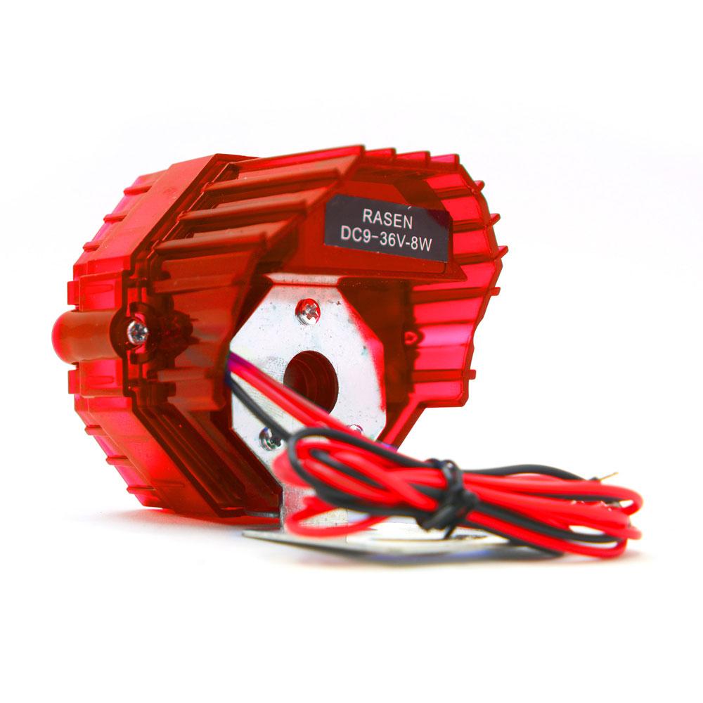Foto 4 | Faro Para Moto Rasen Auxiliar Redondo Led Blanco, Contorno Rgb