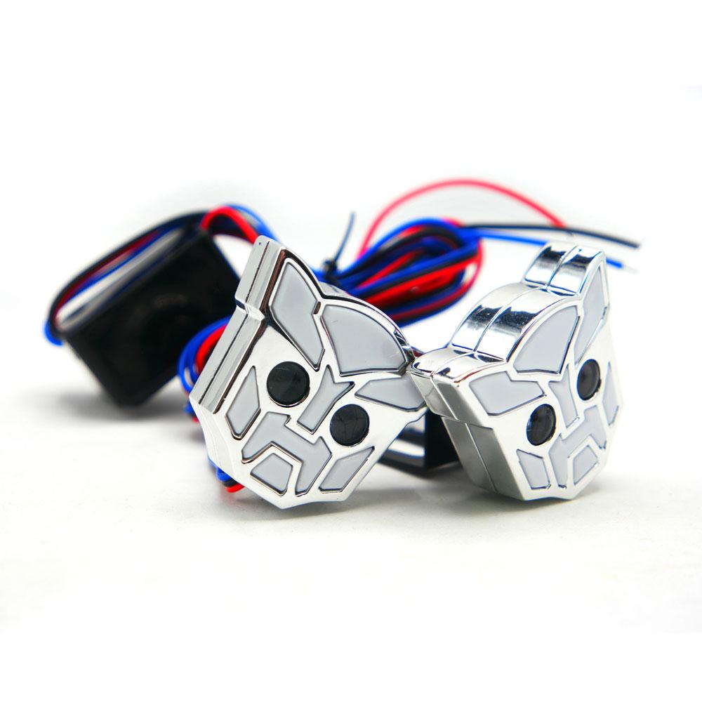 Foto 5 pulgar | Luz Decorativa Tipo Transformers Estrobo para Motocicleta
