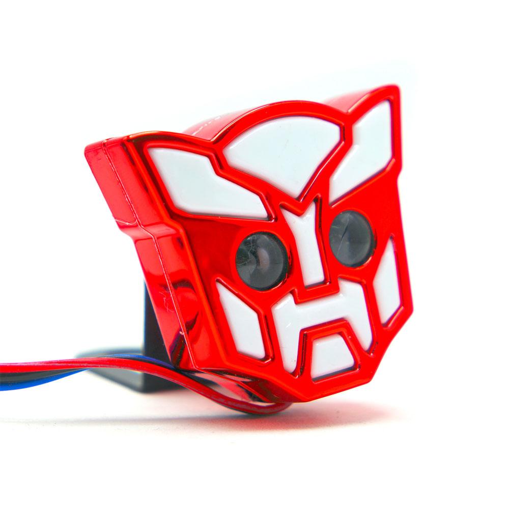 Foto 2 pulgar | Luz Decorativa RASEN Rojo Tipo Transformers Estrobo para Motocicleta