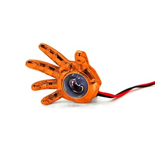 Foto 5 | Faro Auxiliar LED RASEN Decorativo en Forma de Mano con Luz Fija en color Azul para Motocicleta