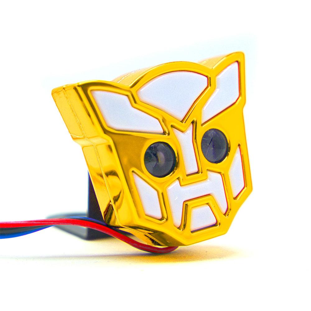 Foto 1 | Luz Decorativa RASEN Amarilla Tipo Transformers Estrobo para Motocicleta