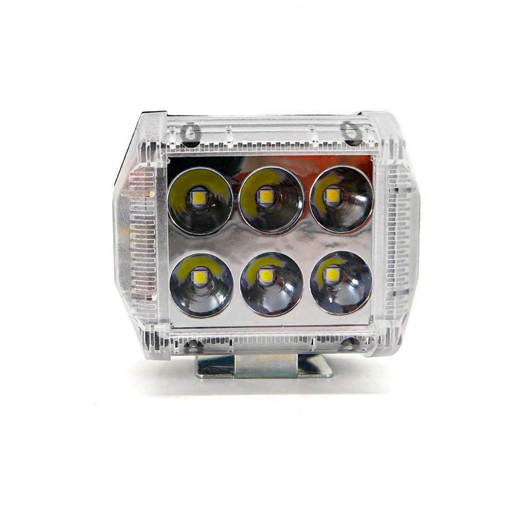 Foto 4 pulgar | Faro Auxiliar Led con Estrobo 6 Led Luz de Contorno Lateral para Motocicleta