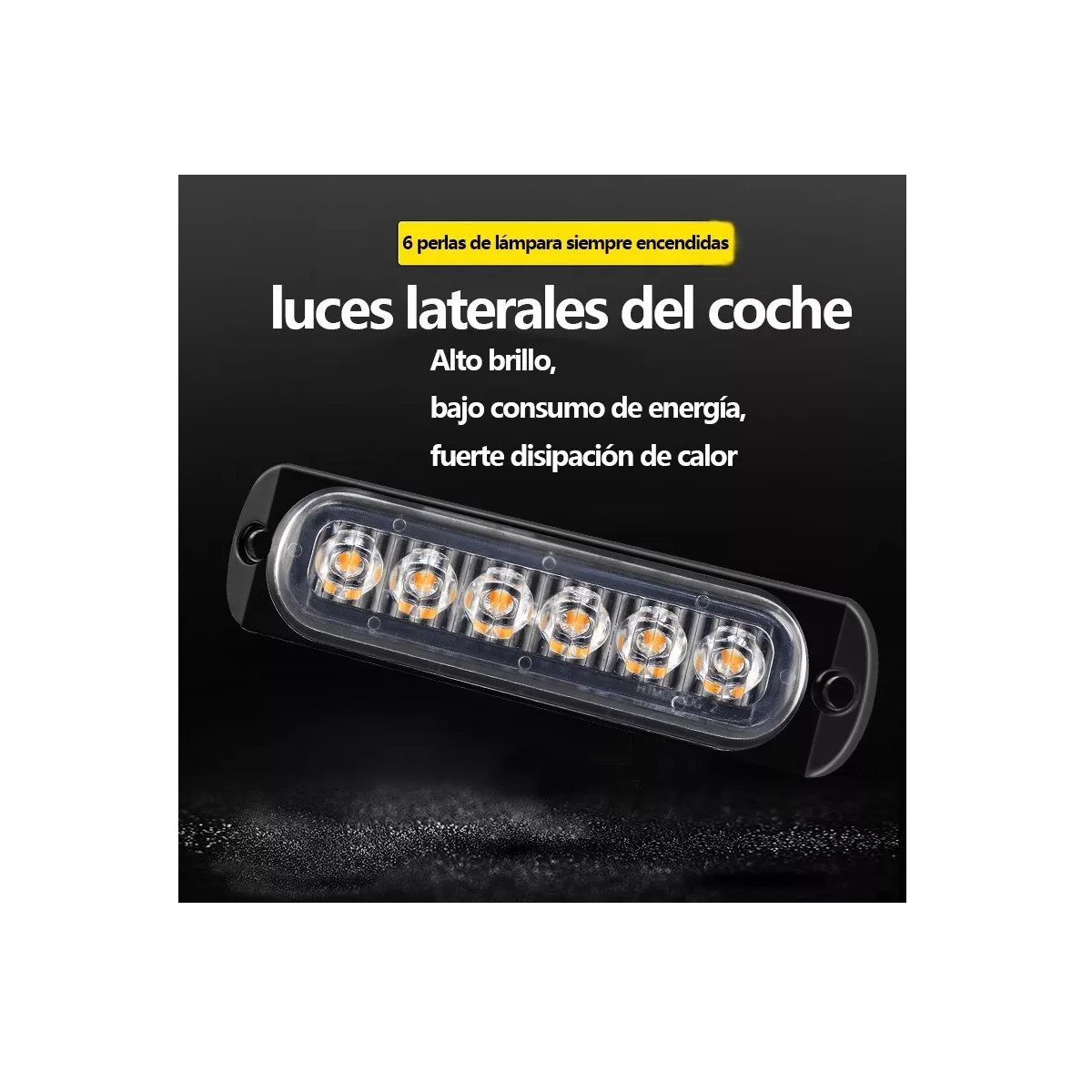 Foto 3 pulgar | Barra de Luz Led Eo Safe Imports Esi11092 Negro 2 Piezas