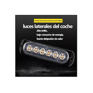 Foto 2 | Barra de Luz Led Eo Safe Imports Esi11092 Negro 2 Piezas