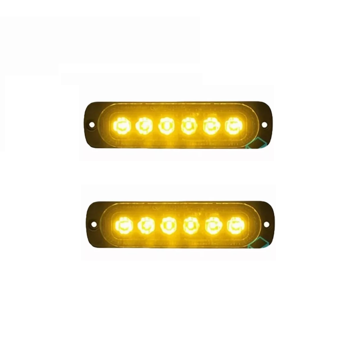 Barras de Luz Led Eo Safe Imports Esi11094 Amarillo 2 Piezas