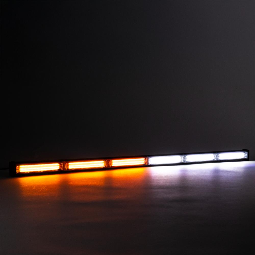 Foto 3 pulgar | Barra Led para Auto Rasen Cob Larga de 89 cm Luz Amarilla y Blanca 6 Led Tipo Cob 12-24v