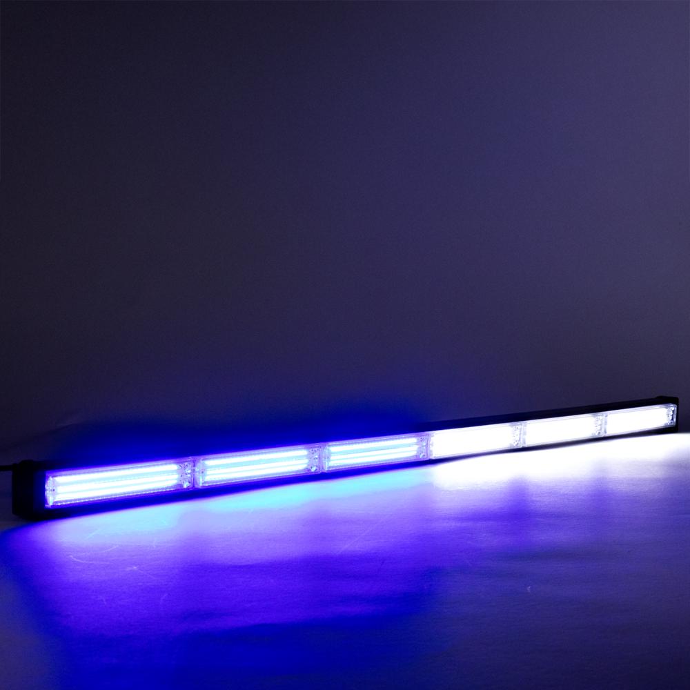 Foto 3 pulgar | Barra Led para Auto Rasen Cob 89 cm Luz Amarilla y Blanca 6 Led Tipo Cob 12-24v