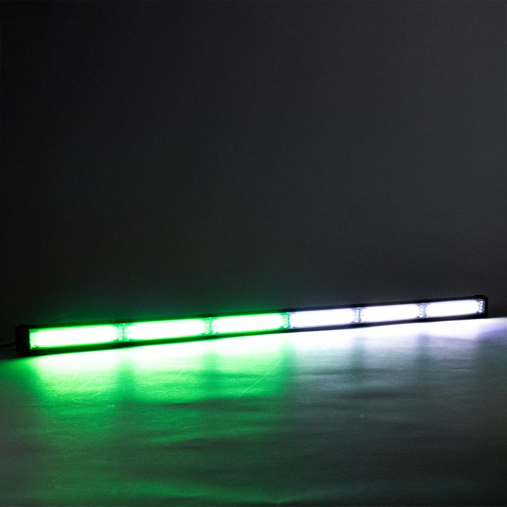 Foto 3 pulgar | Barra Led para Auto Rasen Cob 89 cm Luz Amarilla y Blanca 6 Led Tipo Cob 12-24v