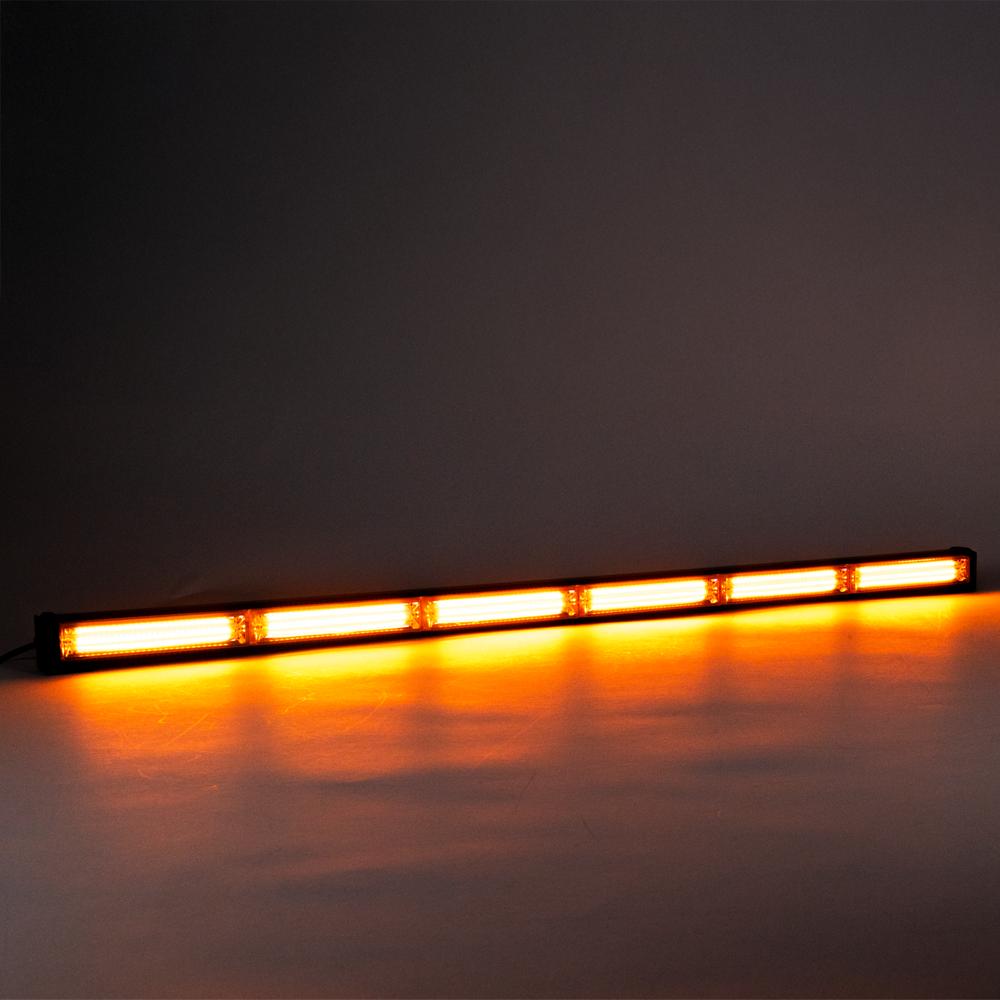 Foto 3 pulgar | Barra Led para Auto Rasen Cob 89 cm Luz Amarilla y Blanca 6 Led Tipo Cob 12-24v