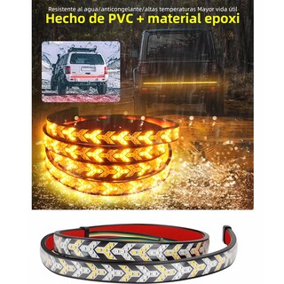 Foto 3 | Tira Trasera 1.5m Luces Direccionales Secuencial Auto Camion Eo Safe Imports Esi-17974 Multicolor