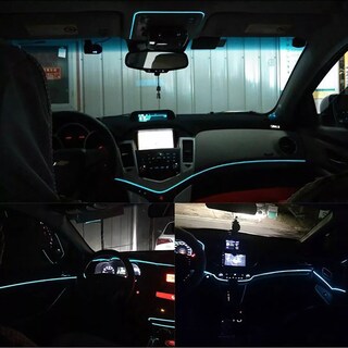 Foto 2 | Tiras De Luz Fría Para Interiores De Automóviles Eo Safe Imports Esi-17977 Blanco