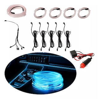 Foto 3 | Tiras De Luz Fría Para Interiores De Automóviles Eo Safe Imports Esi-17977 Blanco