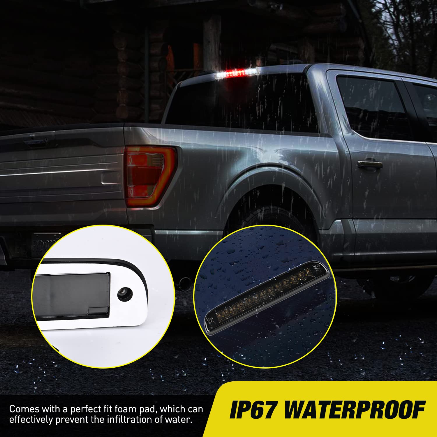 Foto 6 pulgar | Tercera Luz de Freno Trasera Led de Montaje Alto para Ford Ranger - Venta Internacional