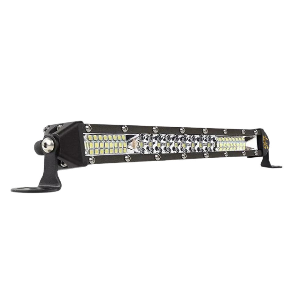 Nueva Barra Slim Led 11 Pulgadas 26 Leds 78w Lab.g, Negro