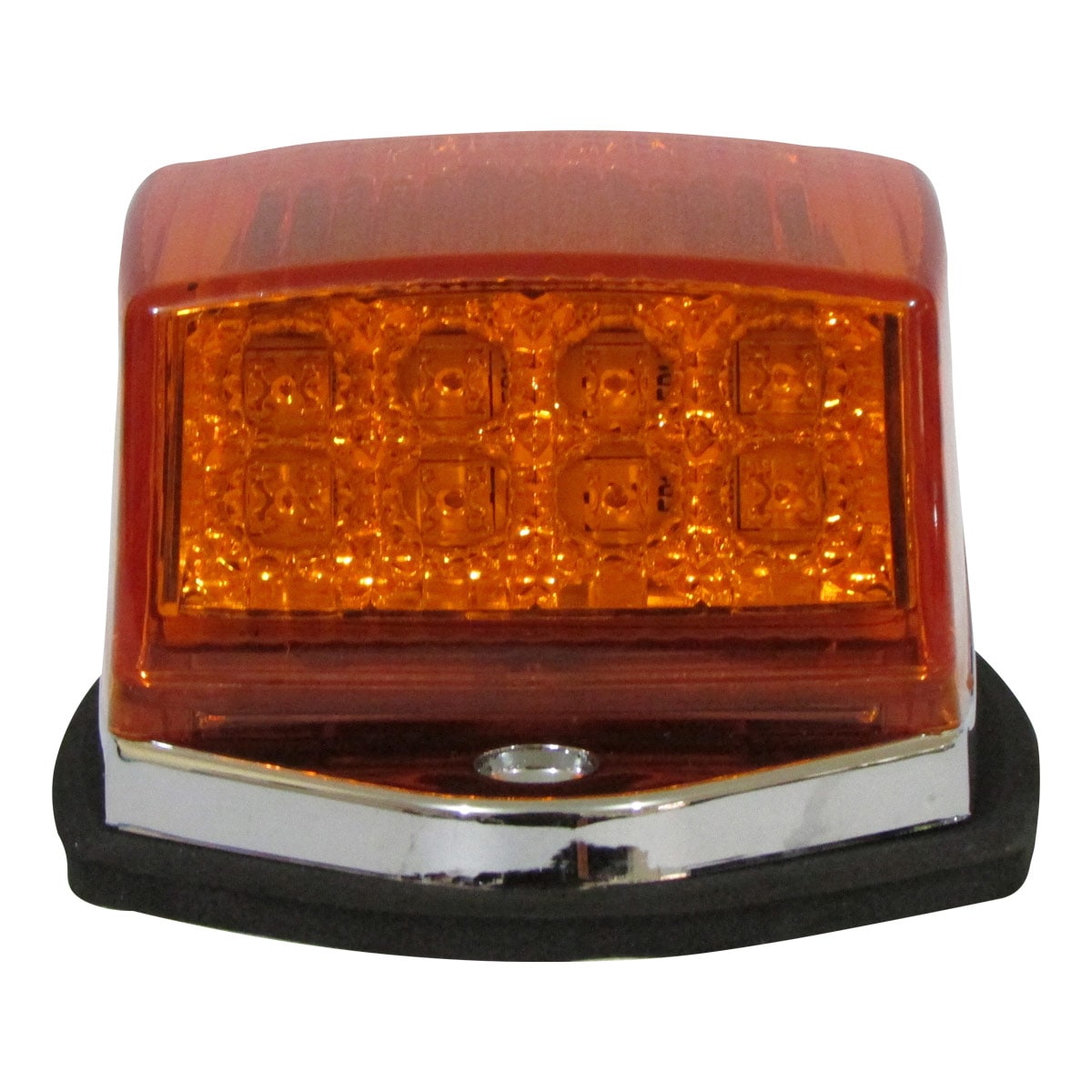 Zepellin para Kenworth de 17 Leds Ámbar Cromado $595