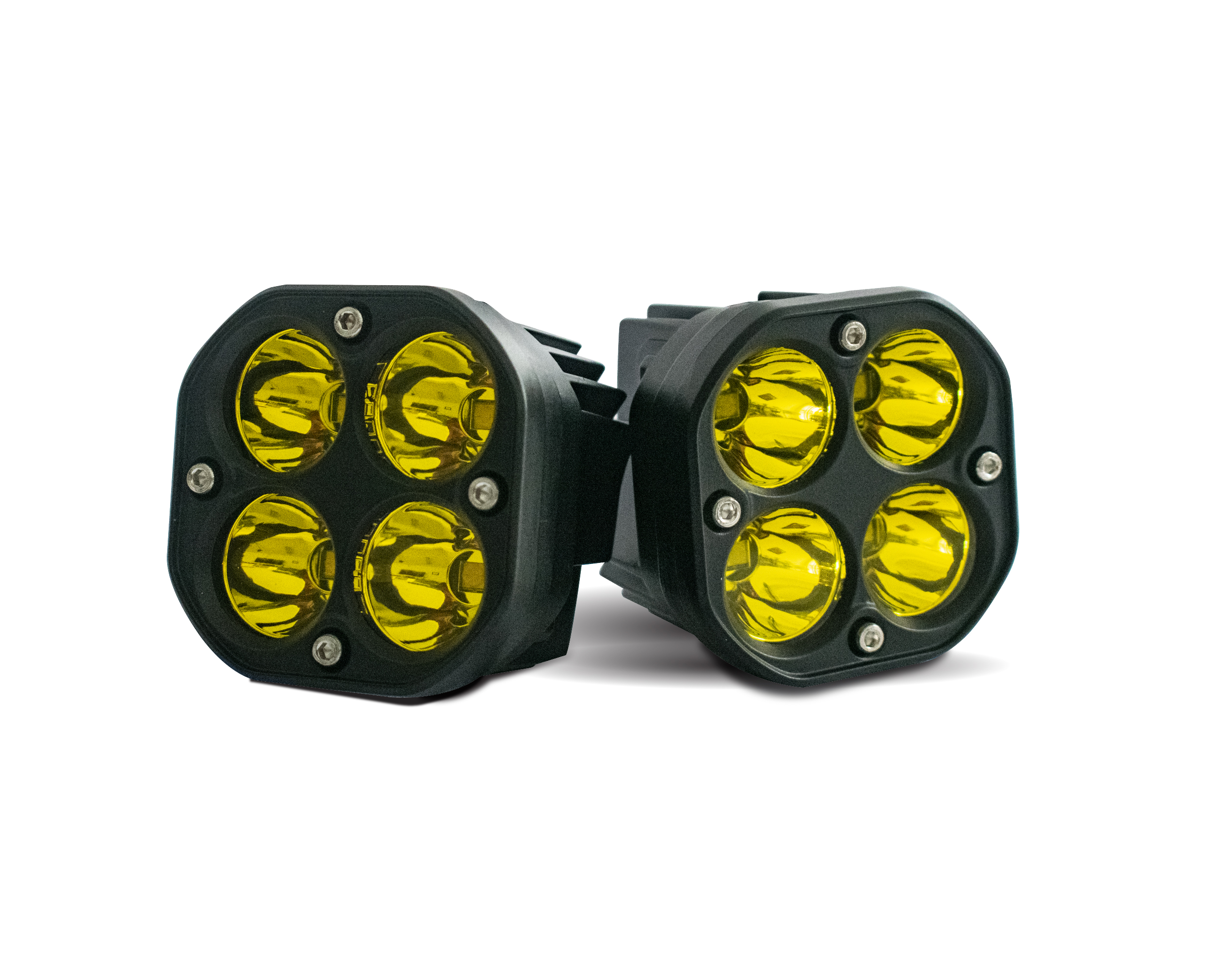 Faros Hiper Led IOL Cuadrado 3 Pulgadas 5 Mil Lumen 2 Piezas