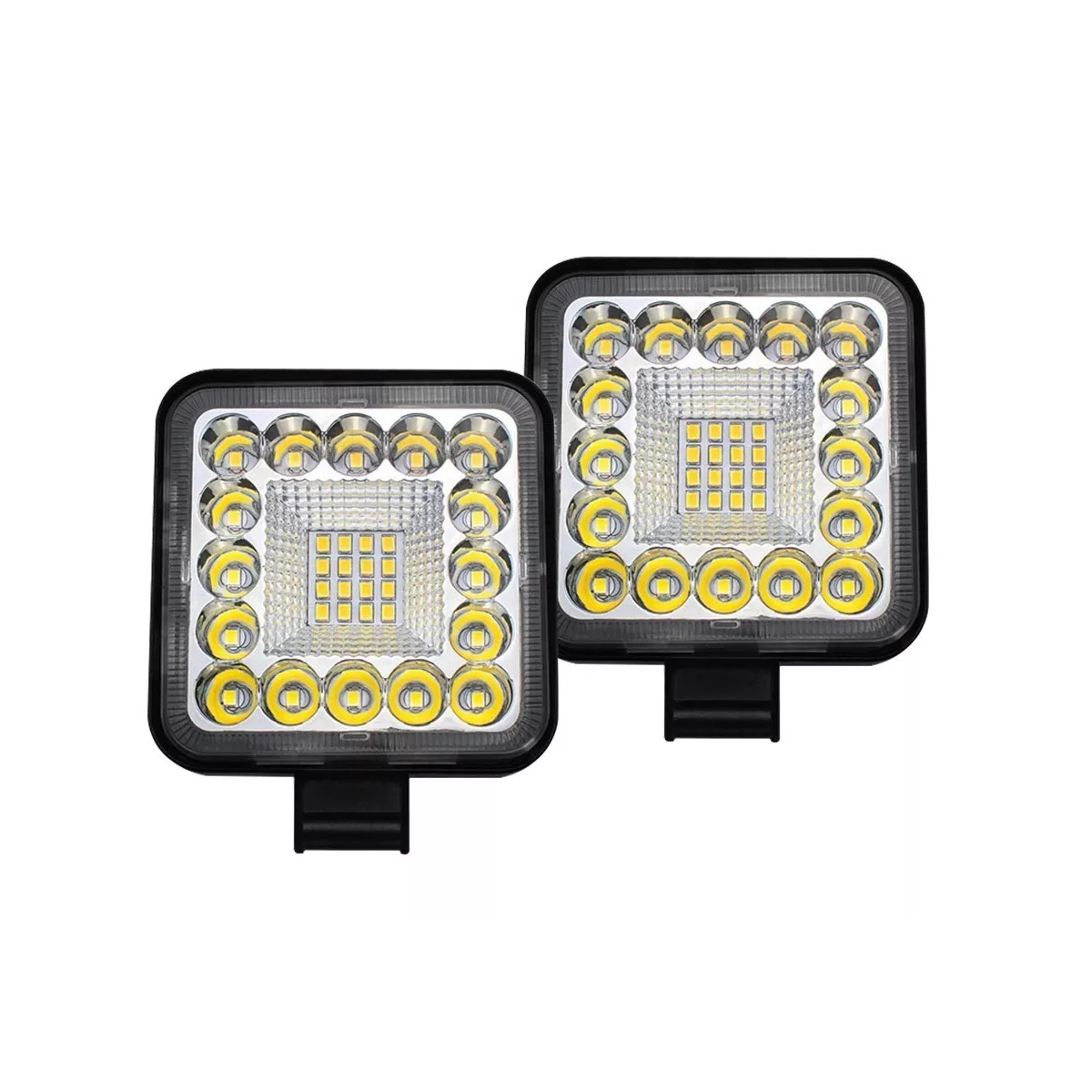 Foto 2 pulgar | Faros Led Eo Safe Imports ESI-3745 Negro 2 Piezas