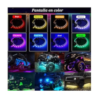 Foto 4 | Luces Led Activadas por Sonido para el Chasis Eo Safe Imports Esi-6556 color Negro