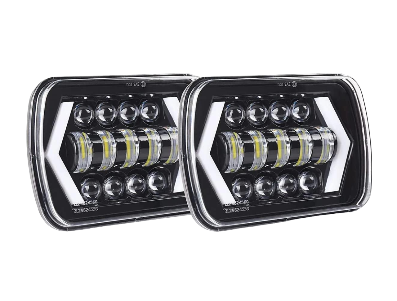 Faros Belug para Cherokee/Nissan/Toyota Pickup D21 YJ XJ 1 Par