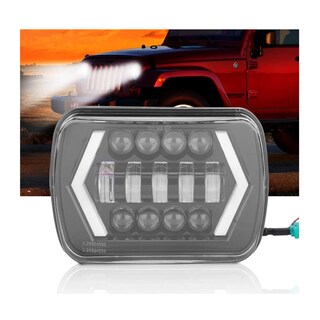 Foto 5 | Faros Belug para Cherokee/Nissan/Toyota Pickup D21 YJ XJ 1 Par
