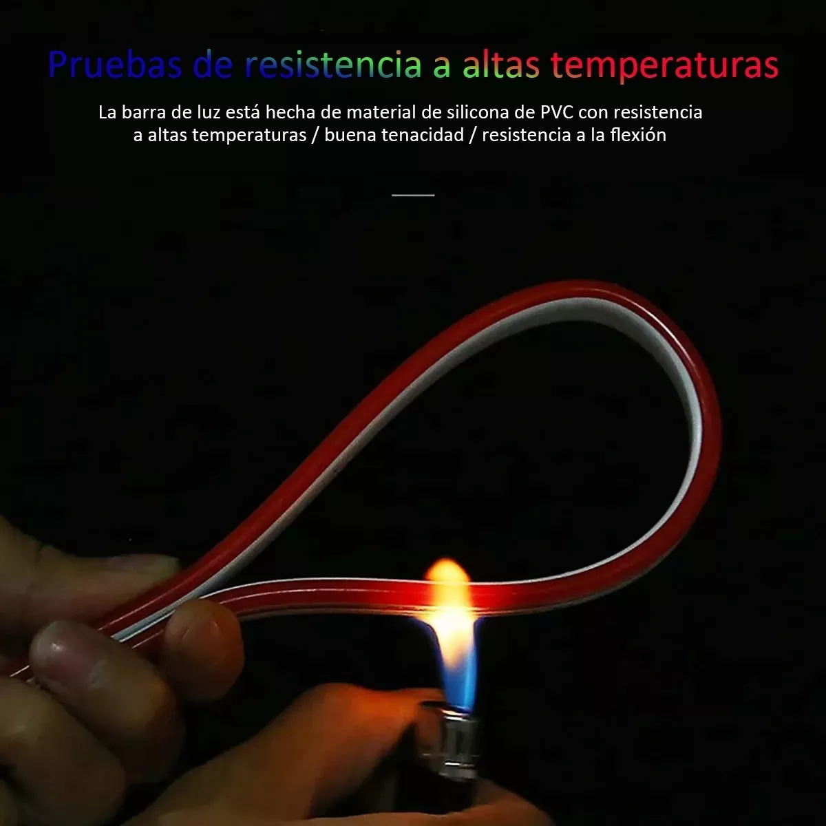 Foto 3 pulgar | Tira De Luces Led De Circulación Diurna Para Capó De Auto Eo Safe Imports Esi-12122 Rojo