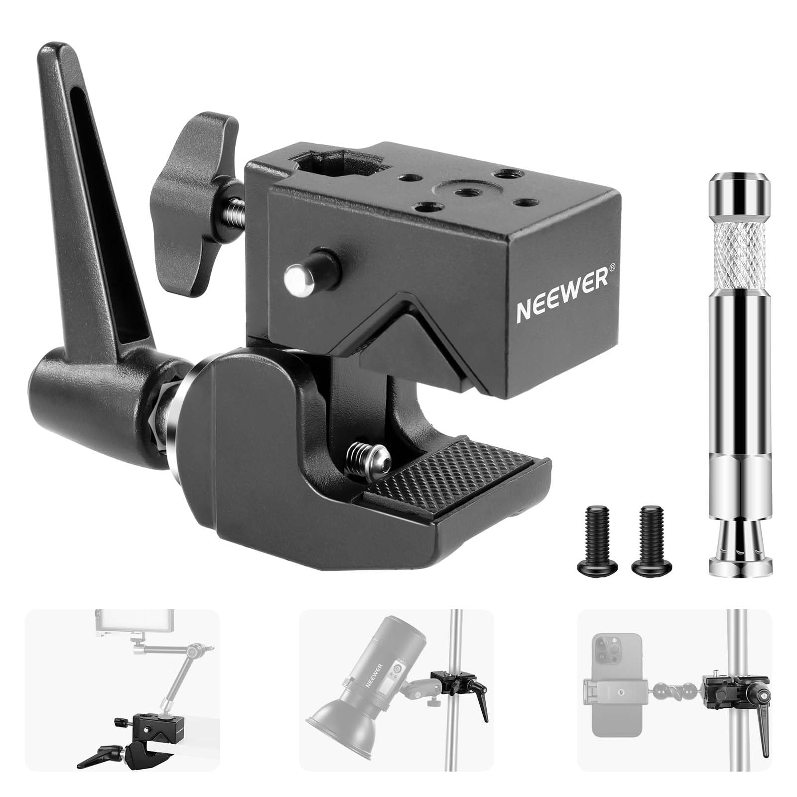 Foto 1 | Super Clamp Neewer Ua017 Carga Máxima 15 Kg - Venta Internacional