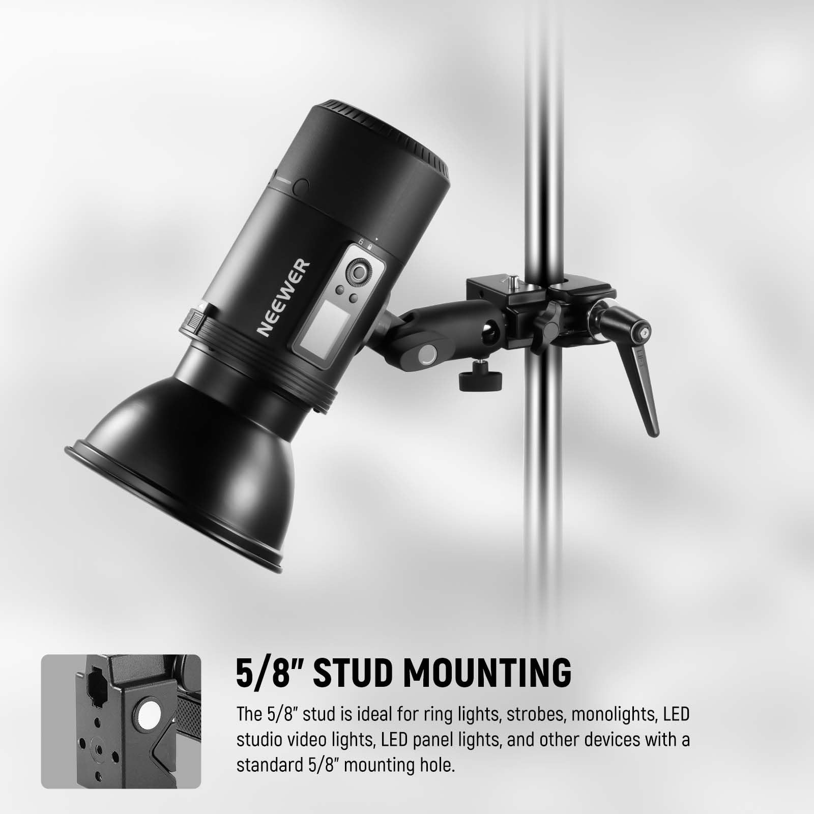 Foto 3 | Super Clamp Neewer Ua017 Carga Máxima 15 Kg - Venta Internacional